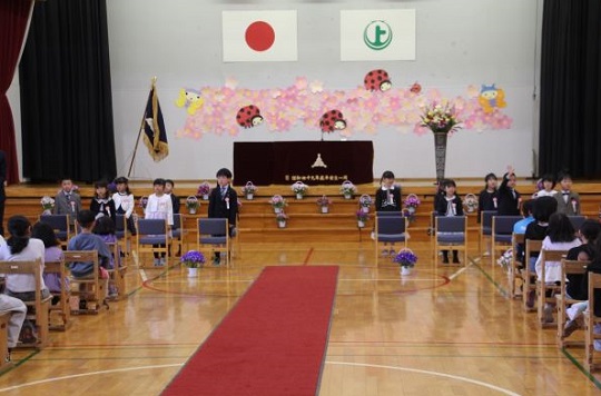 上松小学校・中学校入学式