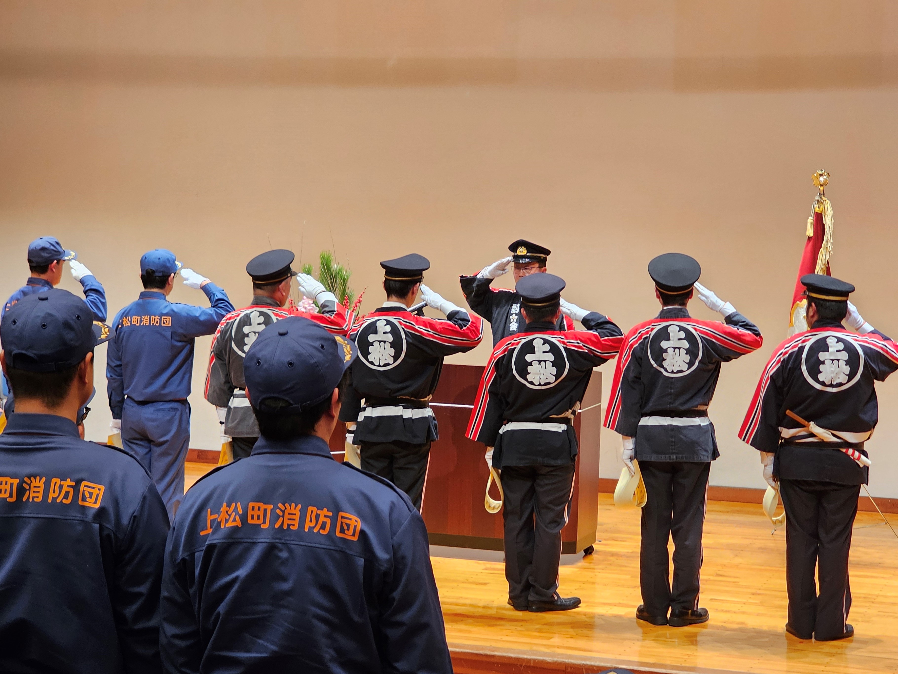 令和8年上松町消防団出初式
